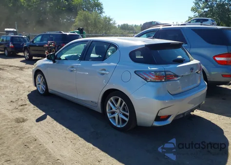 2012 Lexus Ct 200H Premium z USA, uszkodzony, nr VIN JTHKD5BHXC2098703